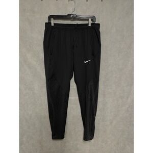 Nike Pants Men's L Joggers Sweat Dri-Fit Performance Active Slim Ankle Zip 32X30
